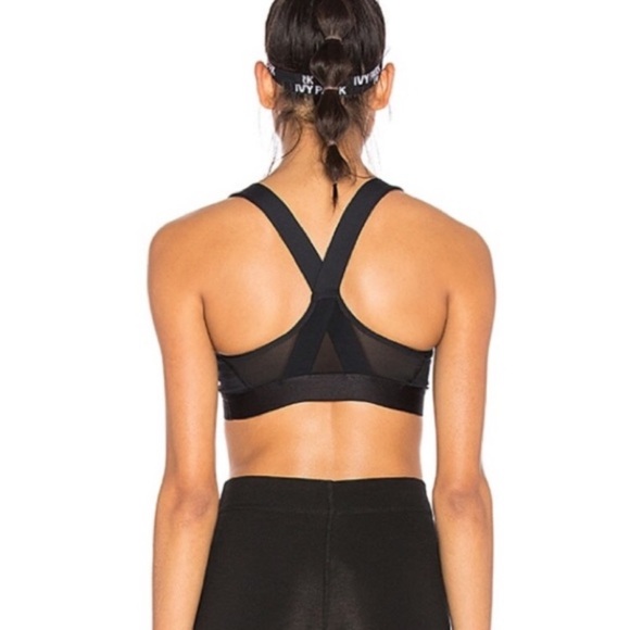 IVY PARK Black and White Sports Bra - Picture 3 of 7